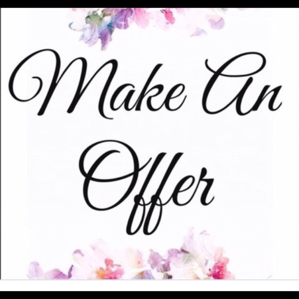 Offers are welcome